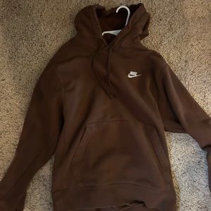 Nike brown hoodie